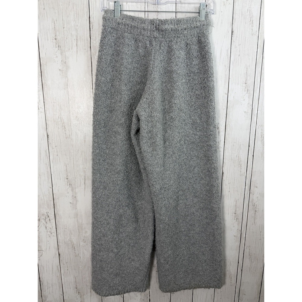 Women's PINK Victoria Secret Warm Fuzzy Sweater Pants Gray Size XS - Picture 11 of 11